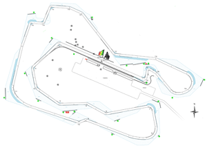 Plan of the circuit